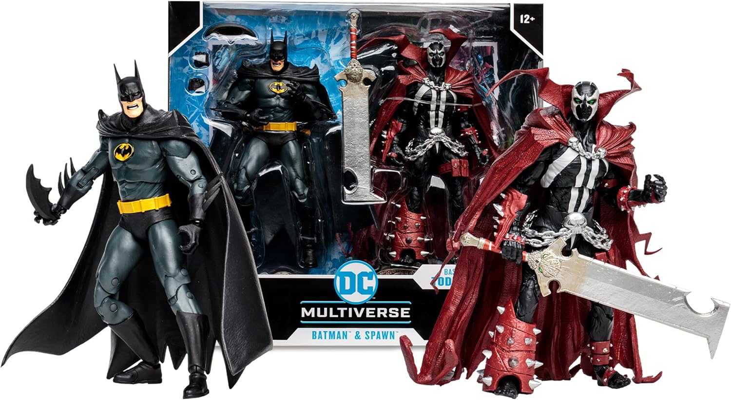 DC Multiverse Batman & Spawn Action Figures by Todd McFarlane