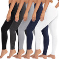 High Waisted Leggings for Women - Stretch Tummy Control Comfort