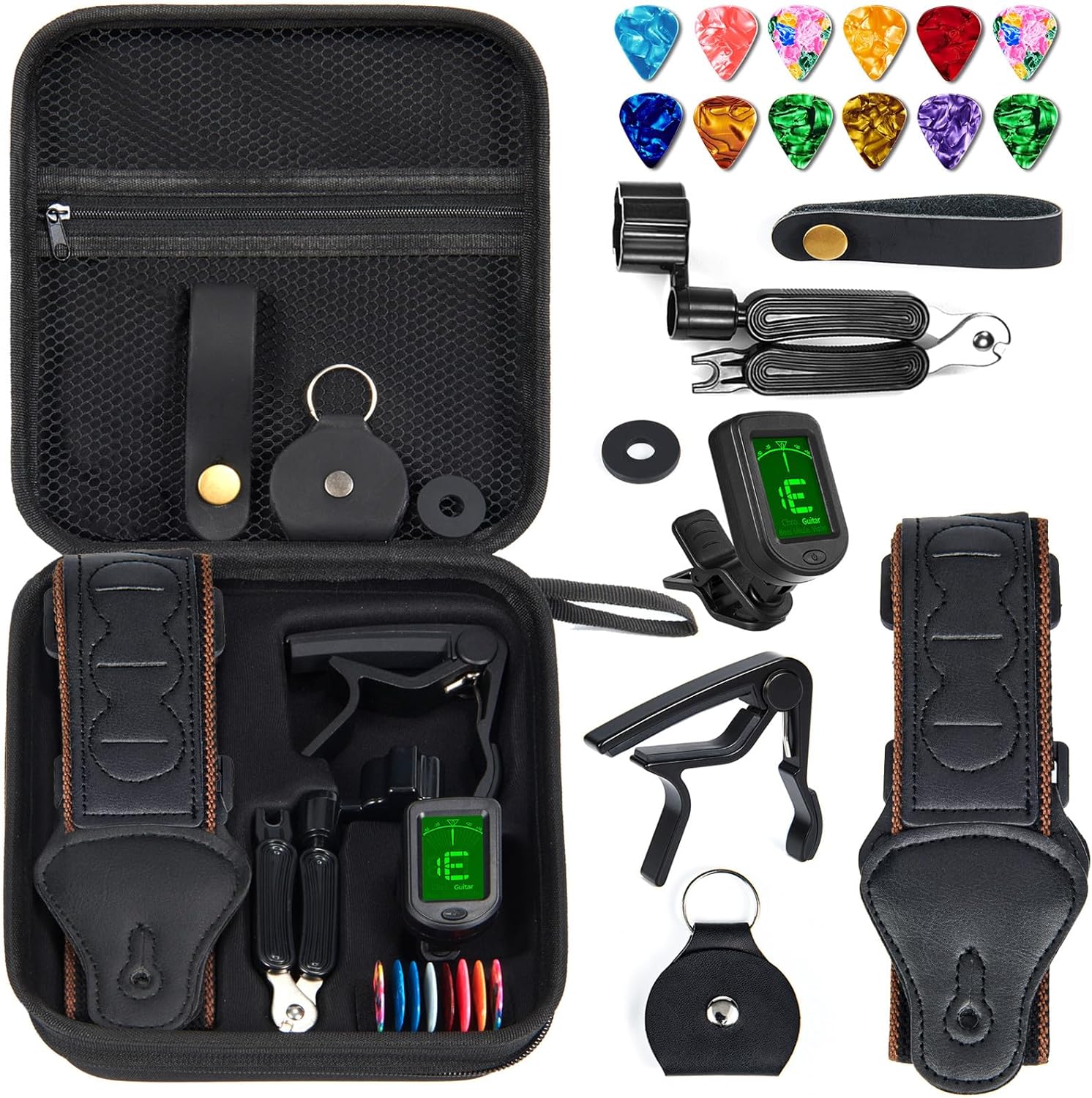 ASZUNE Guitar Kit: Ultimate Accessories Set