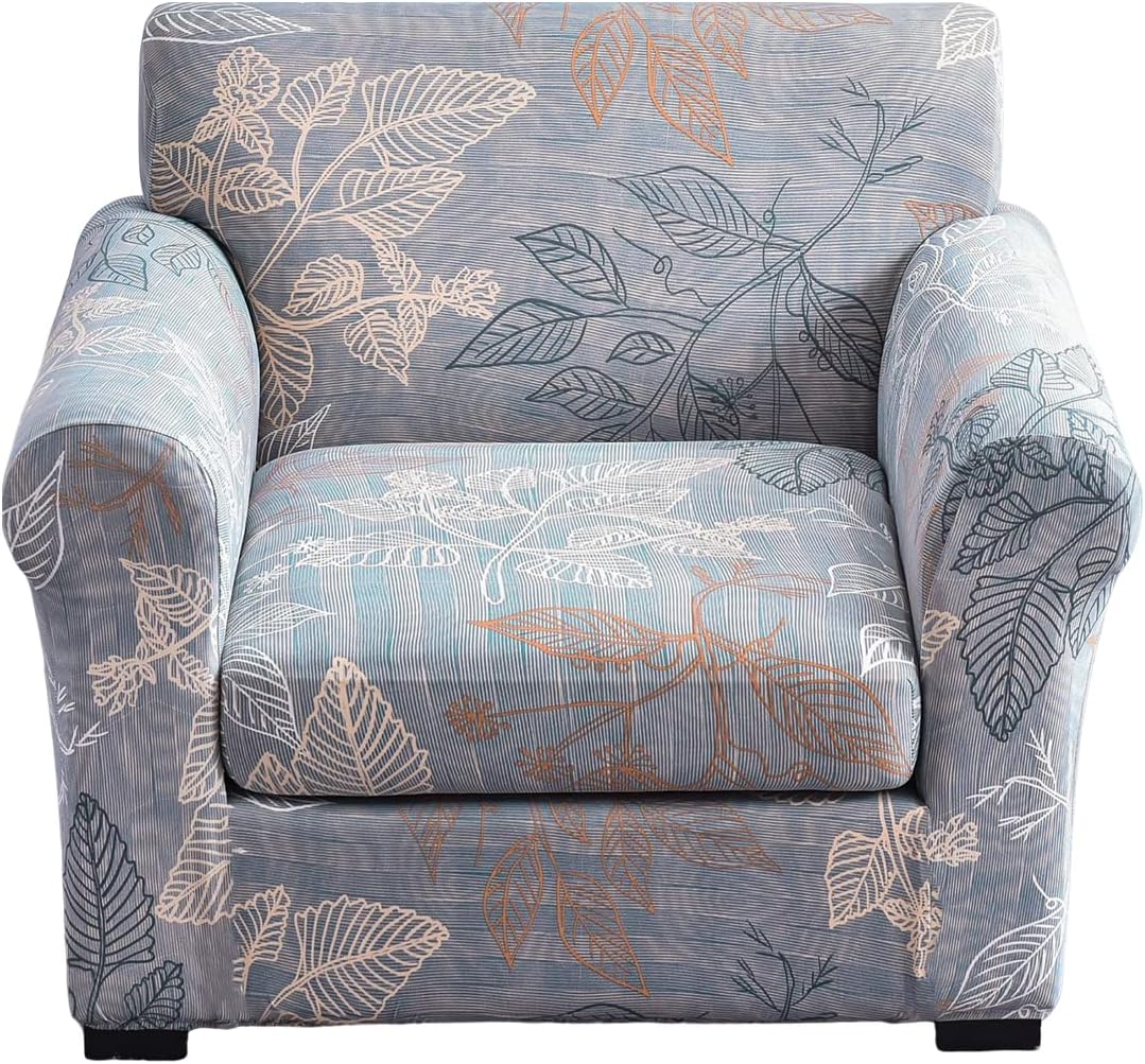KRFOONN 2 Piece Chair Covers for Armchair Sofa Furniture