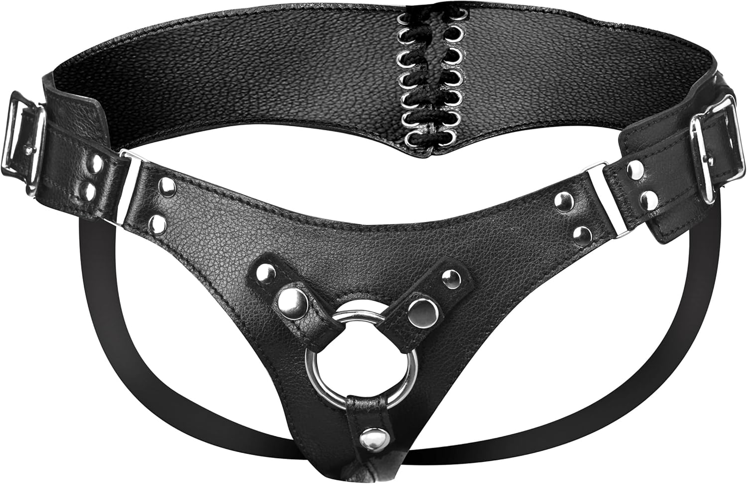 Strap U Bodice Corset-Style Strap-On Harness for Couples