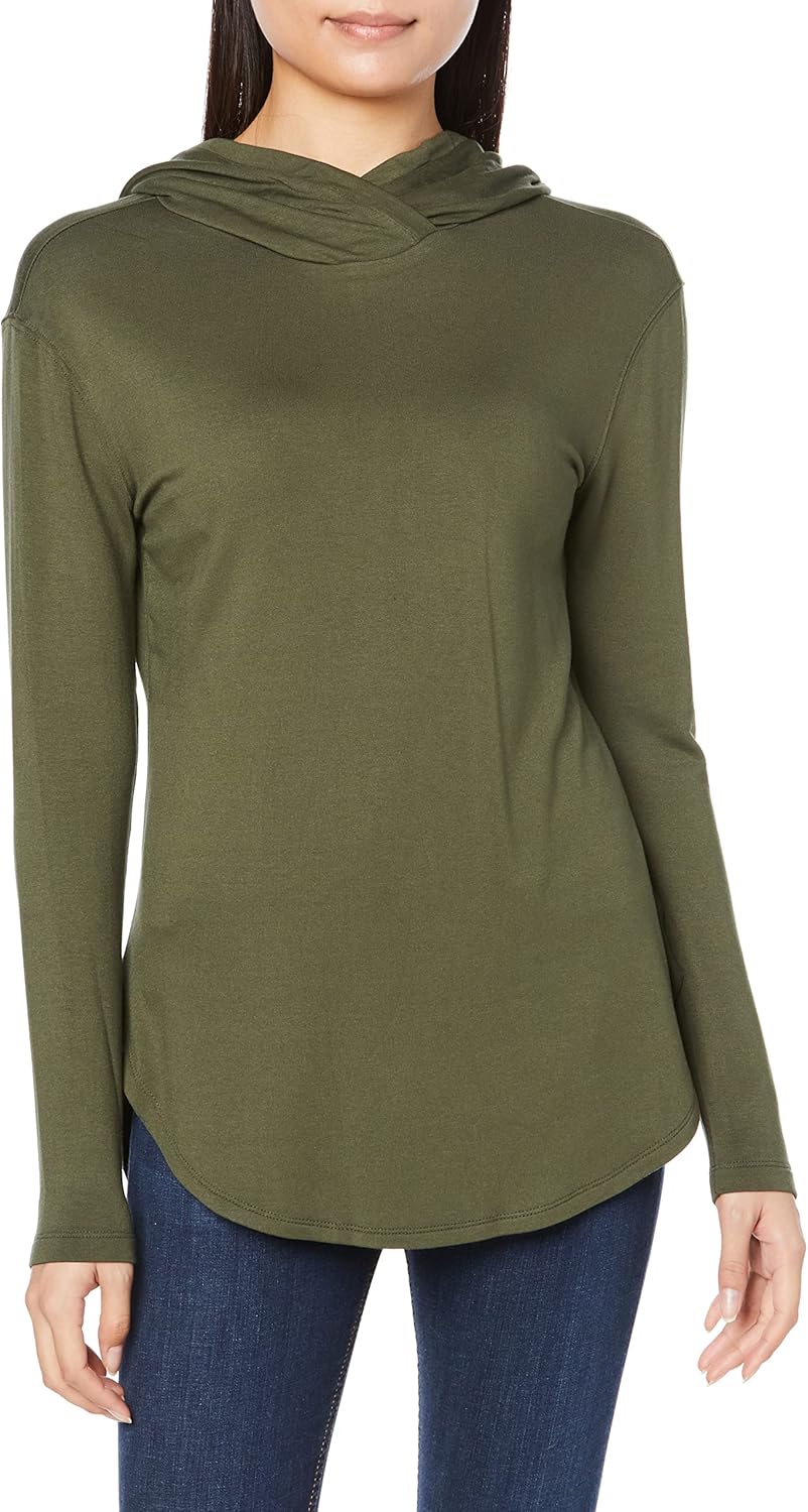 Cozy Long-Sleeve Hoodie by  Essentials