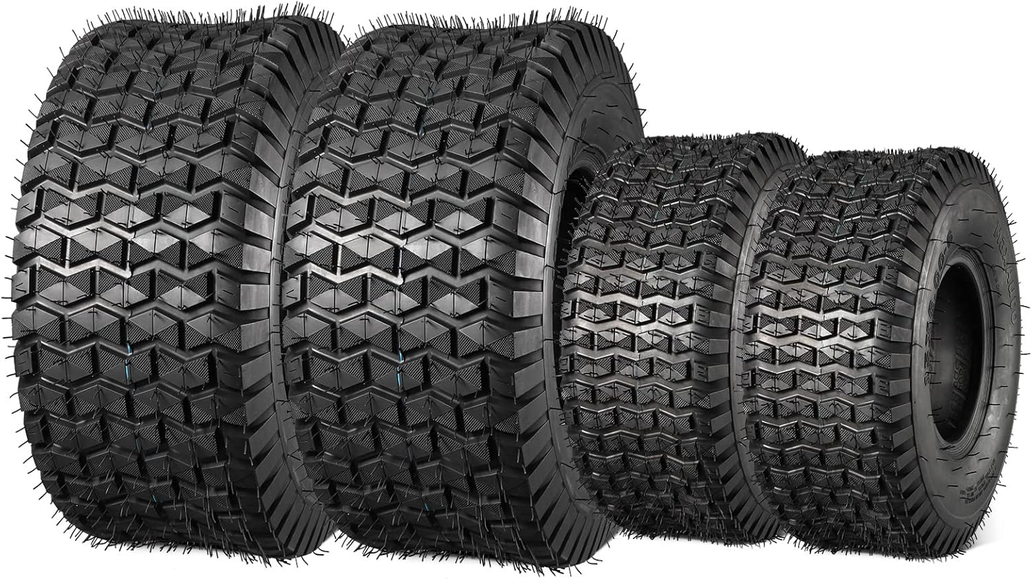MaxAuto Lawn Mower Tires Set for Golf Cart and Lawn Tractor