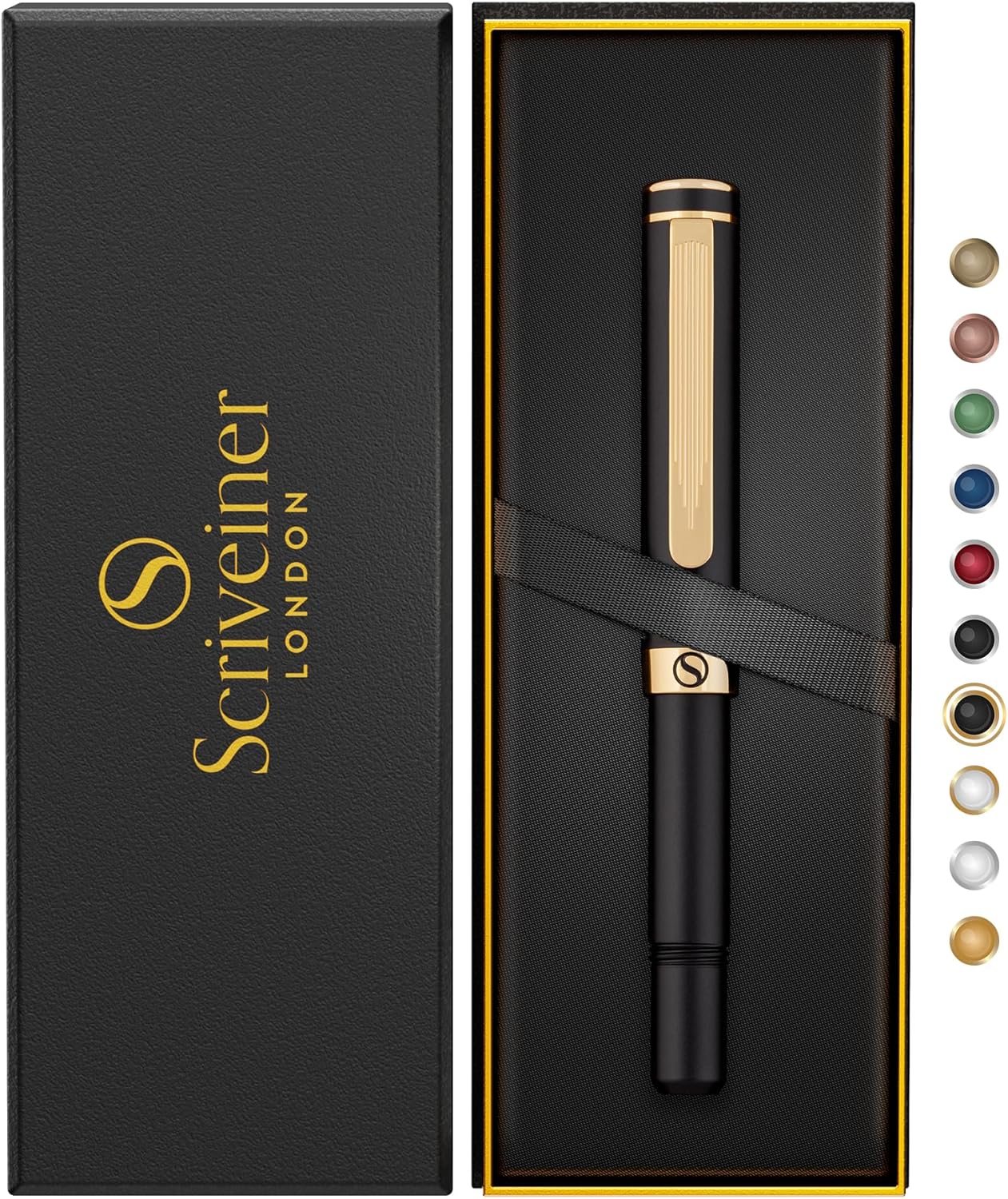 Luxury Rollerball Pen with Real Gold Finish for Everyday Use