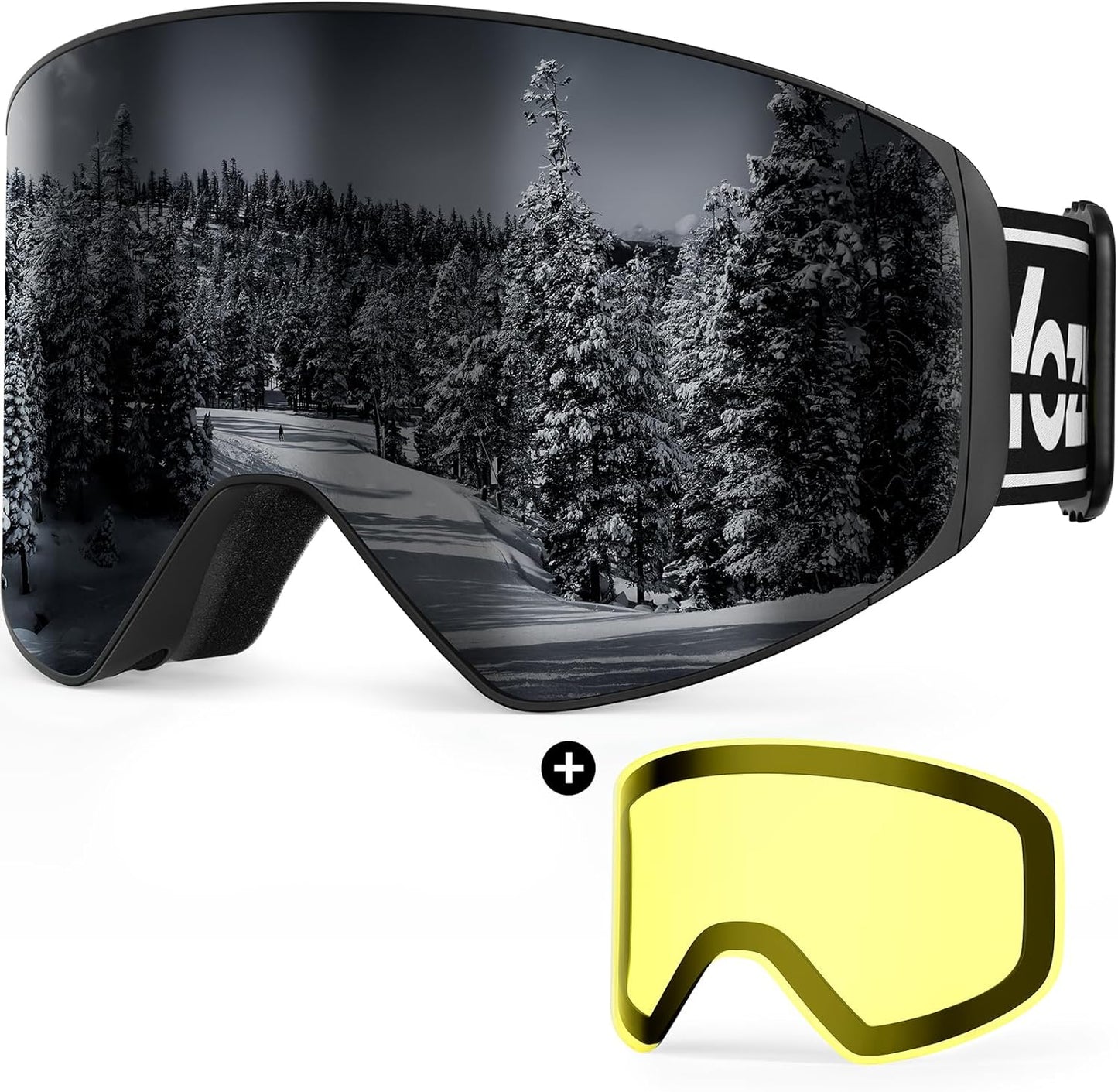 Ski Goggles with UV400 Protection for Men and Women