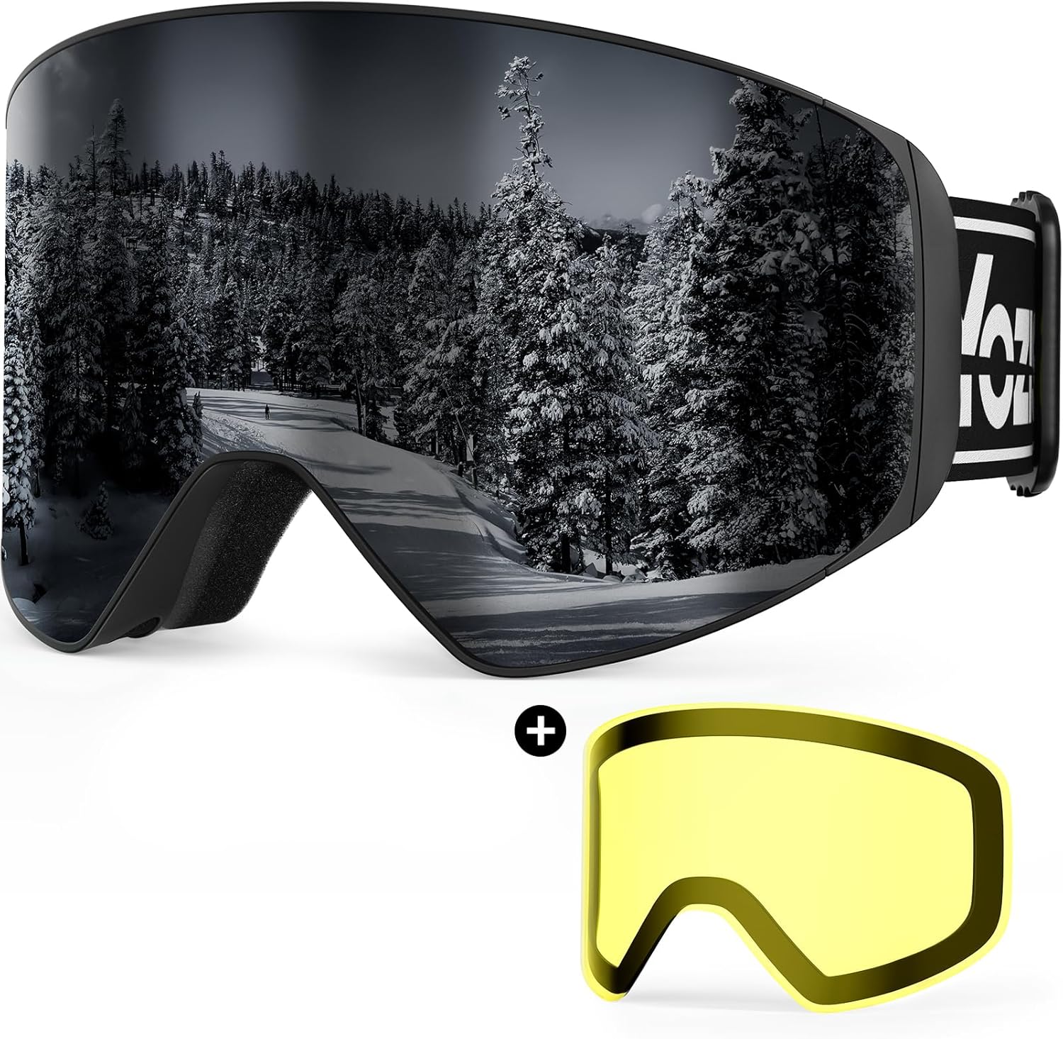 Ski Goggles with UV400 Protection for Men and Women