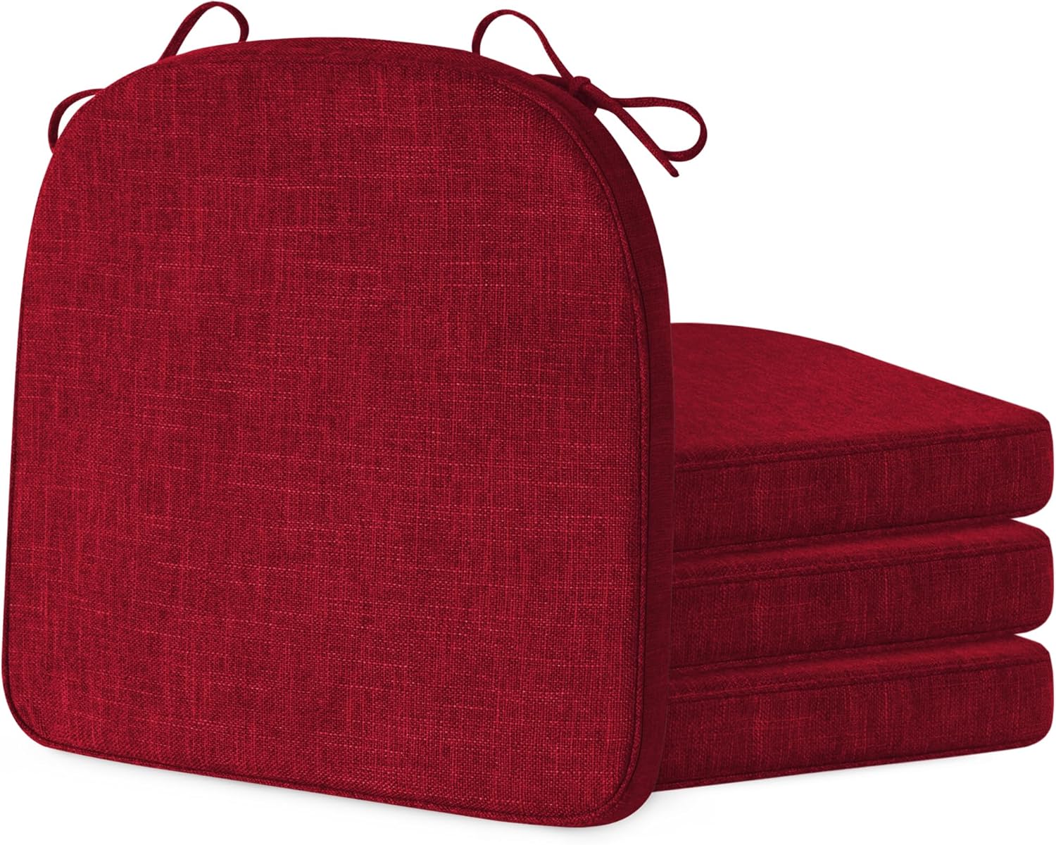 ELFJOY Chair Cushions Set of 4 Non-Slip Kitchen Dining Comfort
