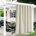 RYB HOME Outdoor Patio Curtains W84 x L84 in - UV Block & Waterproof