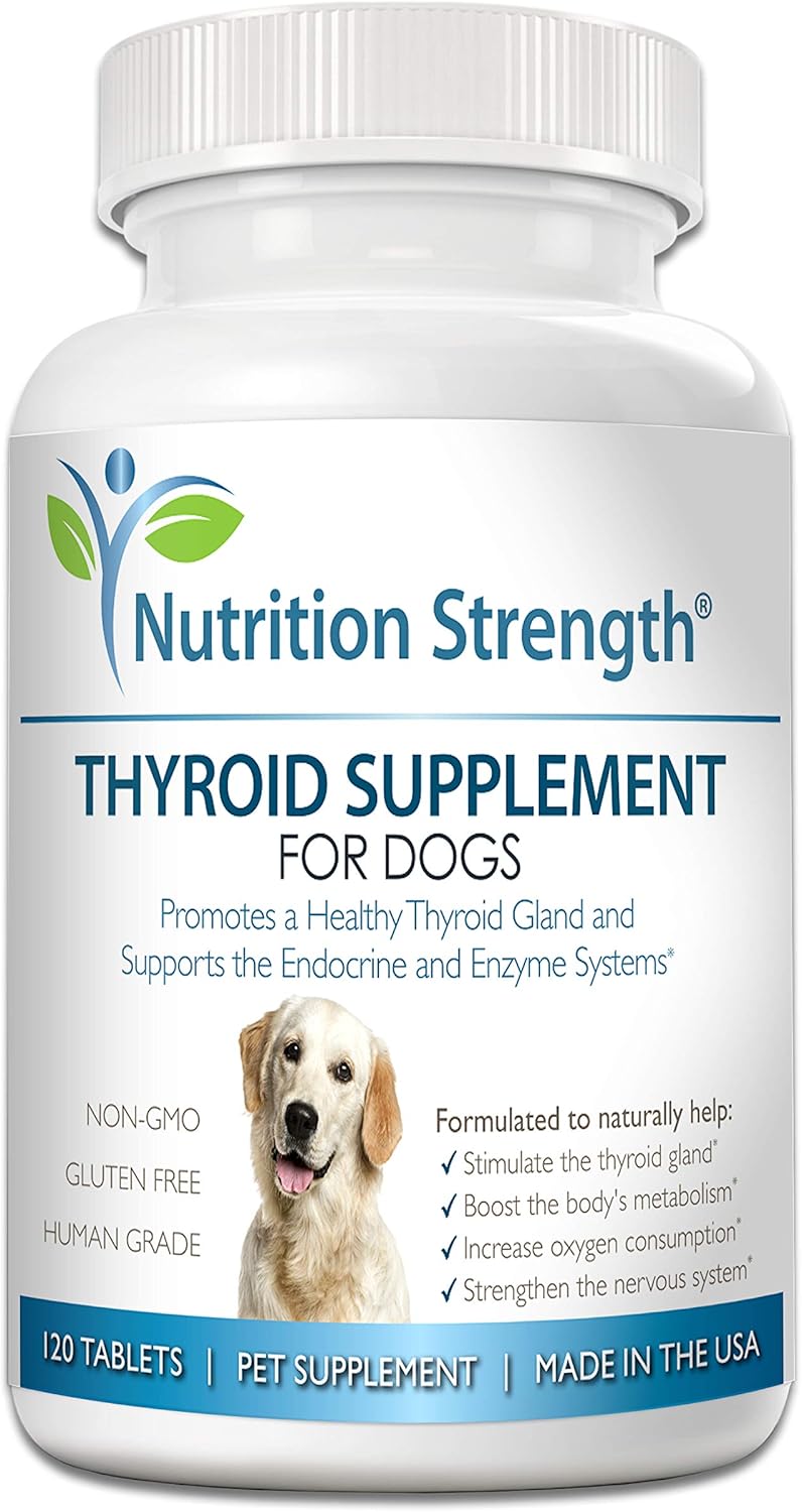 Thyroid Supplement for Dogs with Organic Bladderwrack Support