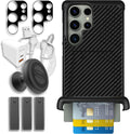 Scooch Wingmate for Galaxy S23 Ultra - Slim Card Case with Military