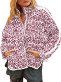 Gacaky Women's Lightweight Zip Puffer Jacket for Cozy Winter Wear
