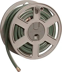 Suncast Sidetracker Garden Hose Wall Mounted Tracker for Easy Use