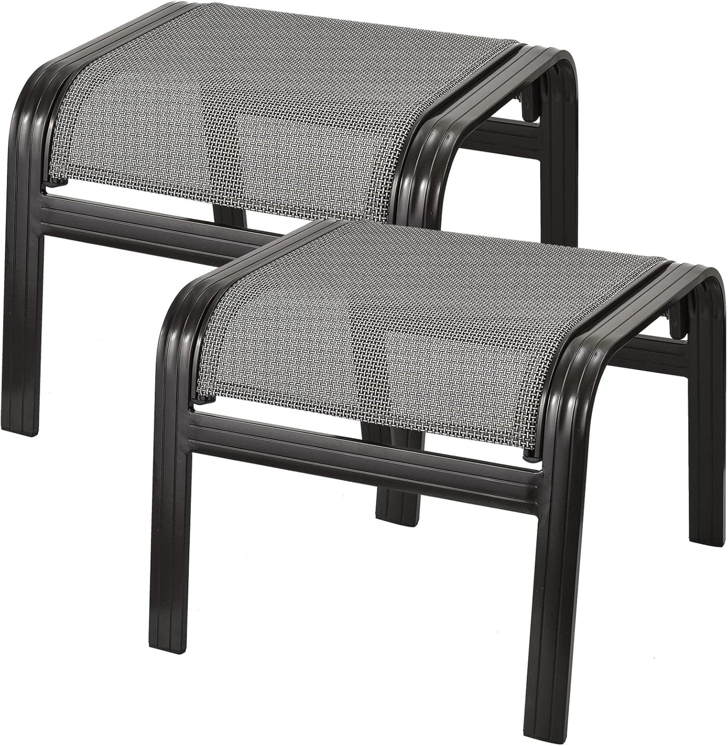 Patio Ottomans Outdoor Foot Rest for Stylish Comfort Anywhere