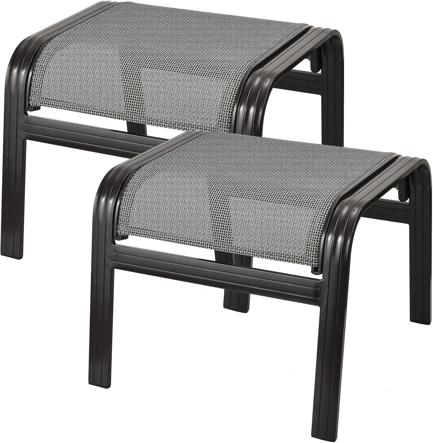 Patio Ottomans Outdoor Foot Rest for Stylish Comfort Anywhere