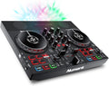 Numark Party Mix Live DJ Controller with Speakers and Lights - Compact
