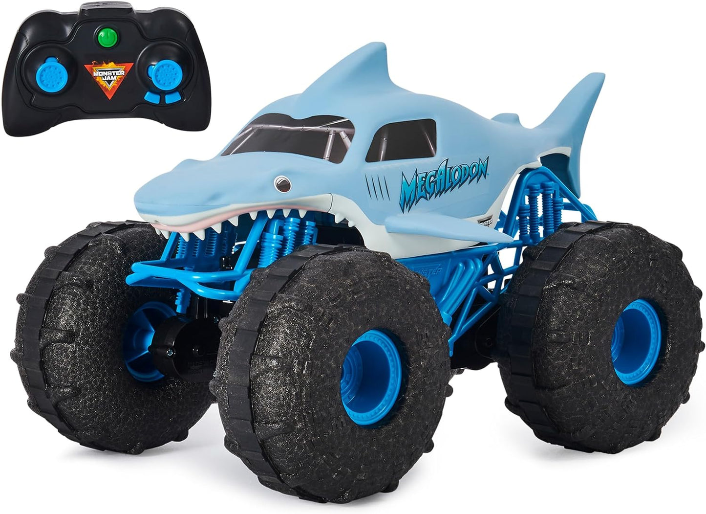 Monster Jam Megalodon RC Truck, 1:15 Scale - Ultimate Kids Toy!