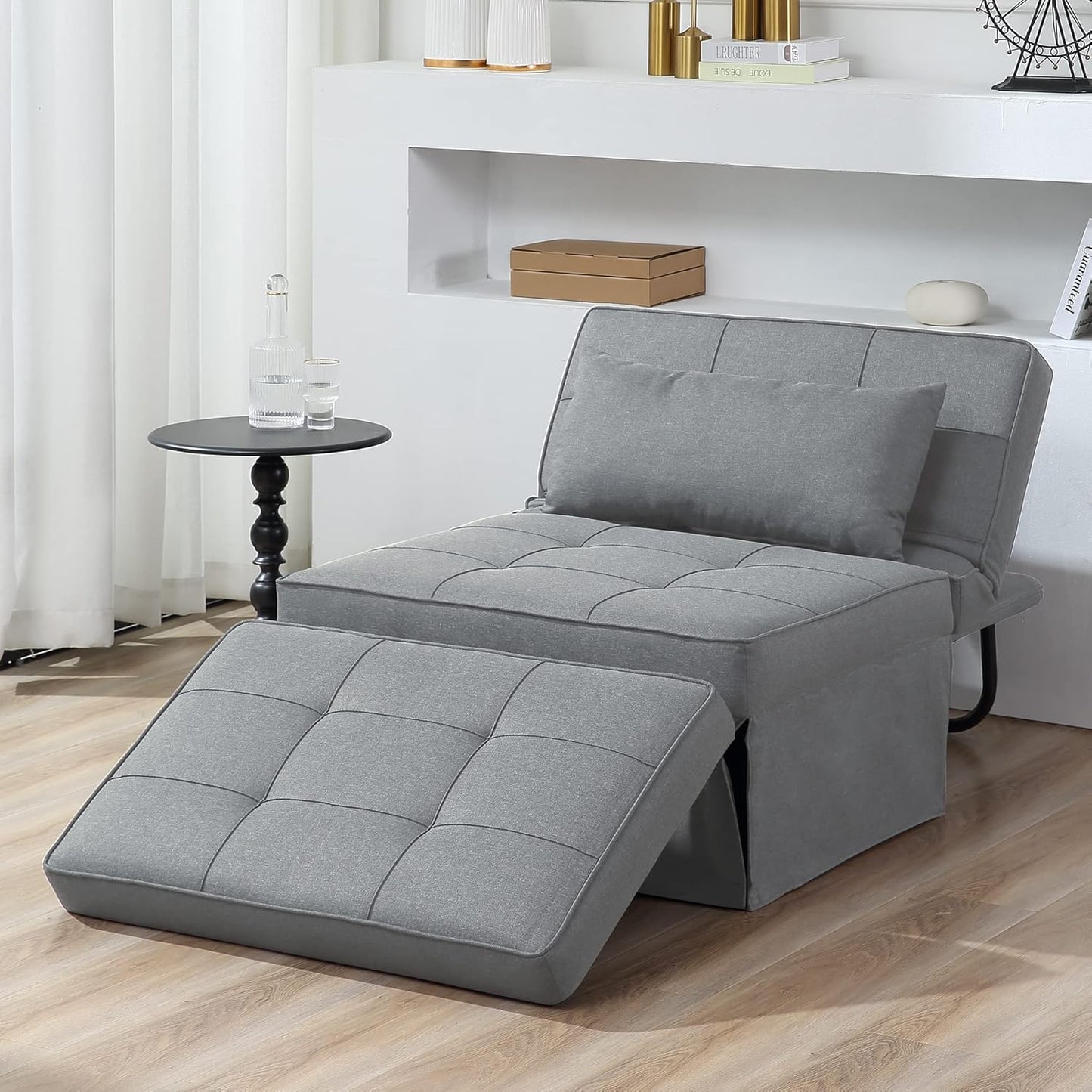 Sofa Bed 4 in 1 Multi Function Folding Ottoman Sleeper Bed