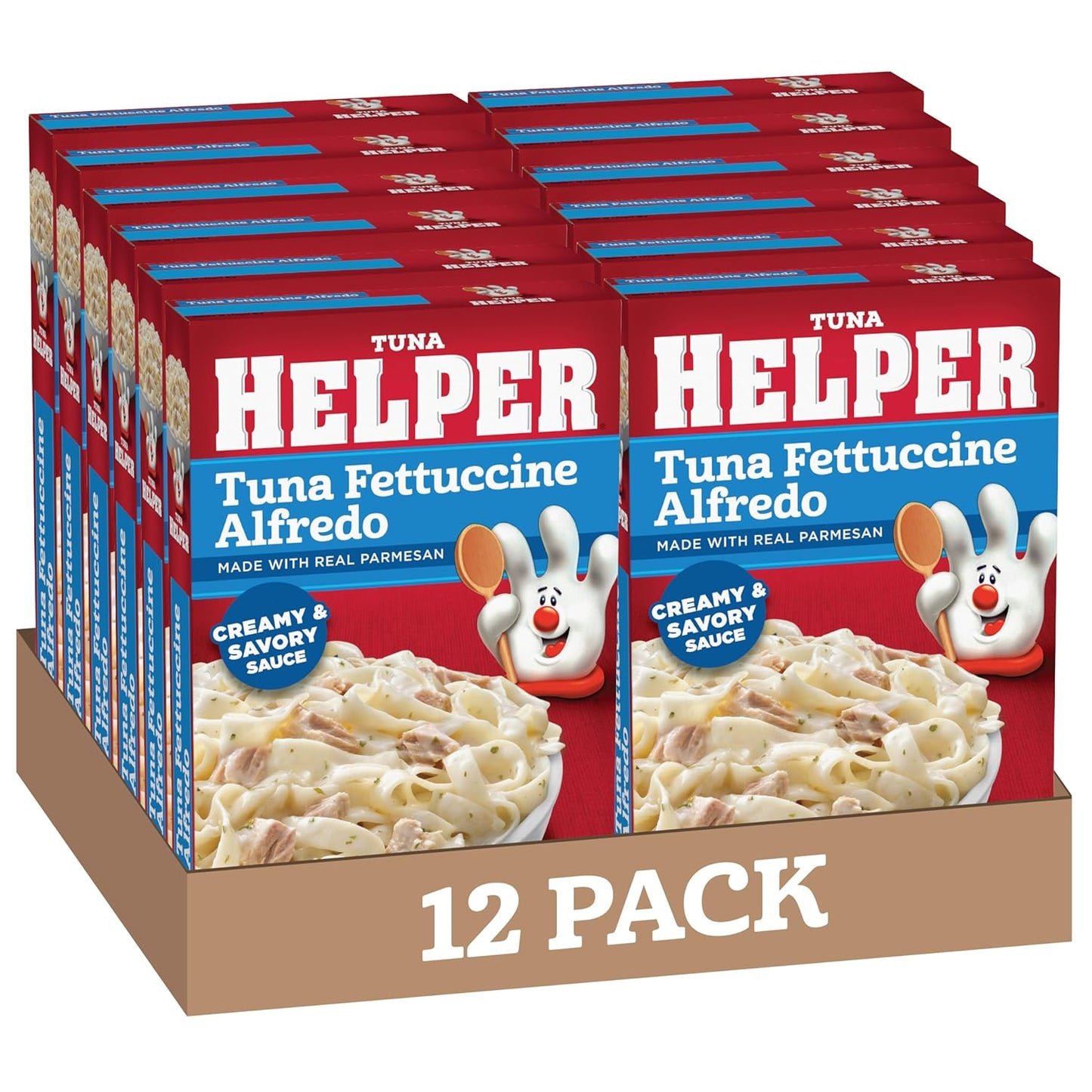 Tuna Fettuccine Alfredo Pasta Mix for Quick Family Meals