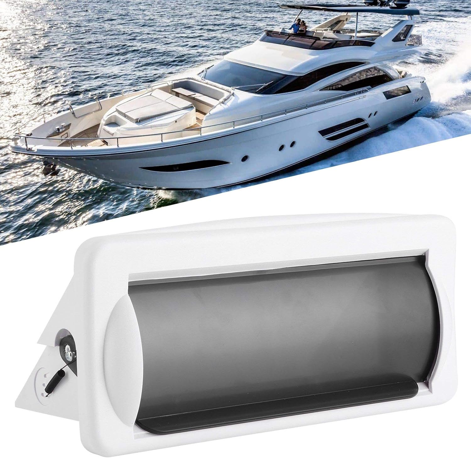 Marine Stereo Cover for Single DIN Radios - Waterproof Shield