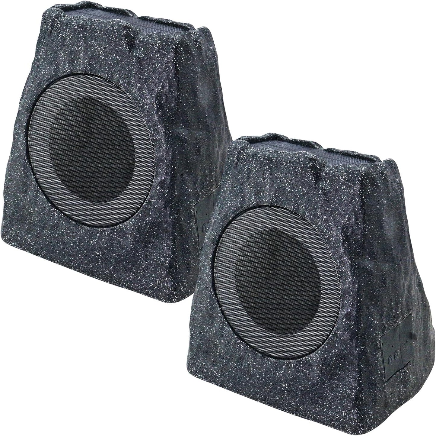 Solar Powered Rock Speakers for Outdoor Ambiance and Fun