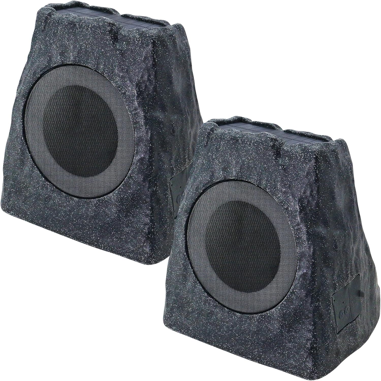 Solar Powered Rock Speakers for Outdoor Ambiance and Fun