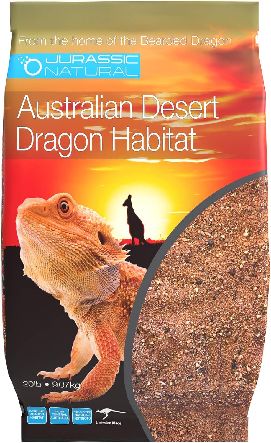Jurassic Natural Australian Desert Dragon Habitat Substrate Review