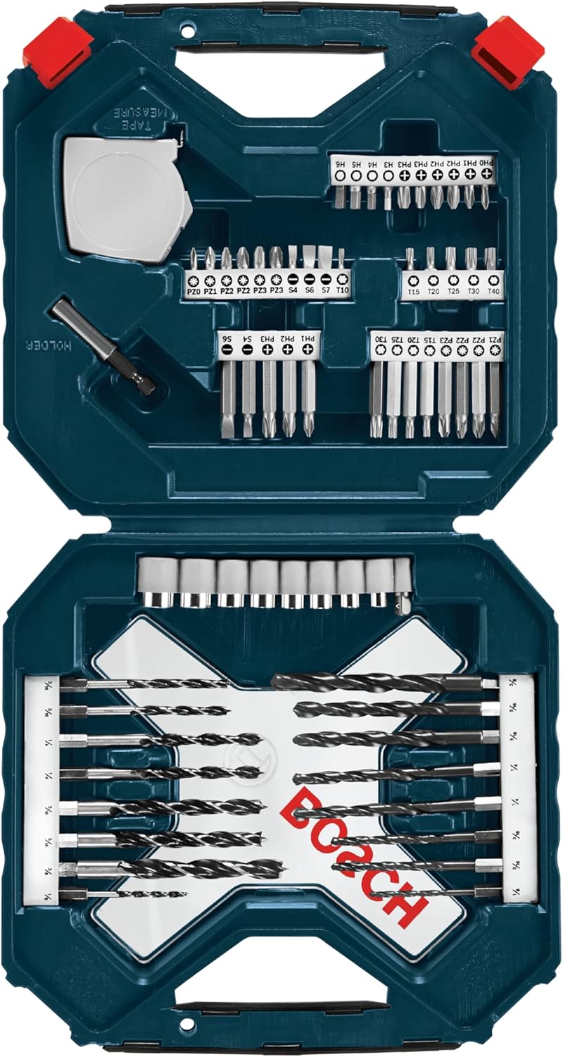 Bosch 65-Piece Drilling and Driving Mixed Set for Versatile Tasks