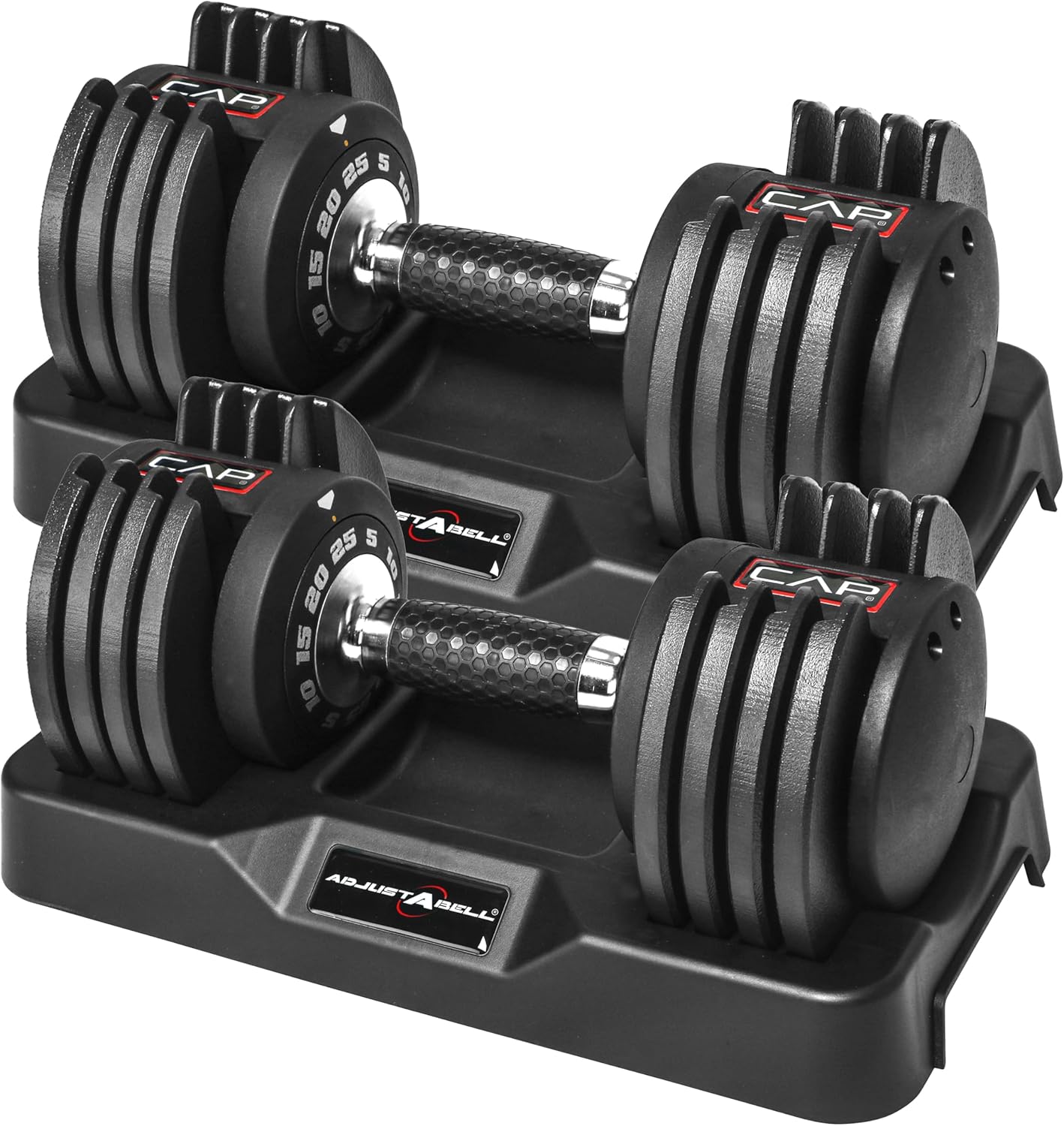 CAP Barbell ADJUSTABELL Adjustable Dumbbell Weights for Home Gym
