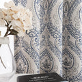 jinchan Linen Textured Curtains for Living Room Darkening 72 Inch