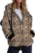 Zeagoo Hoodies For Women Zip Up Hoodie Oversized Sweatshirt - Cozy