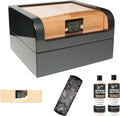 TUTUNES&Wudytim Cigar Humidor 270 Top - Elegant Spanish Cedar Case
