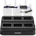 BAOFENG UV-5R Six Way Charger Multi Unit Charger Station - Charges 6