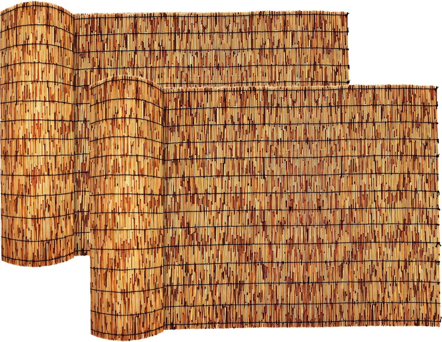 Reed Fencing Rolls for Patio Privacy Screen and Garden Use