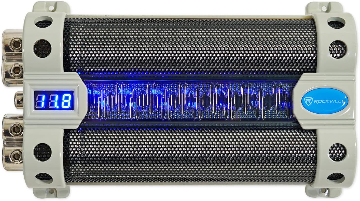 Rockville RFC30F 30 Farad Capacitor for High-Power Audio Systems