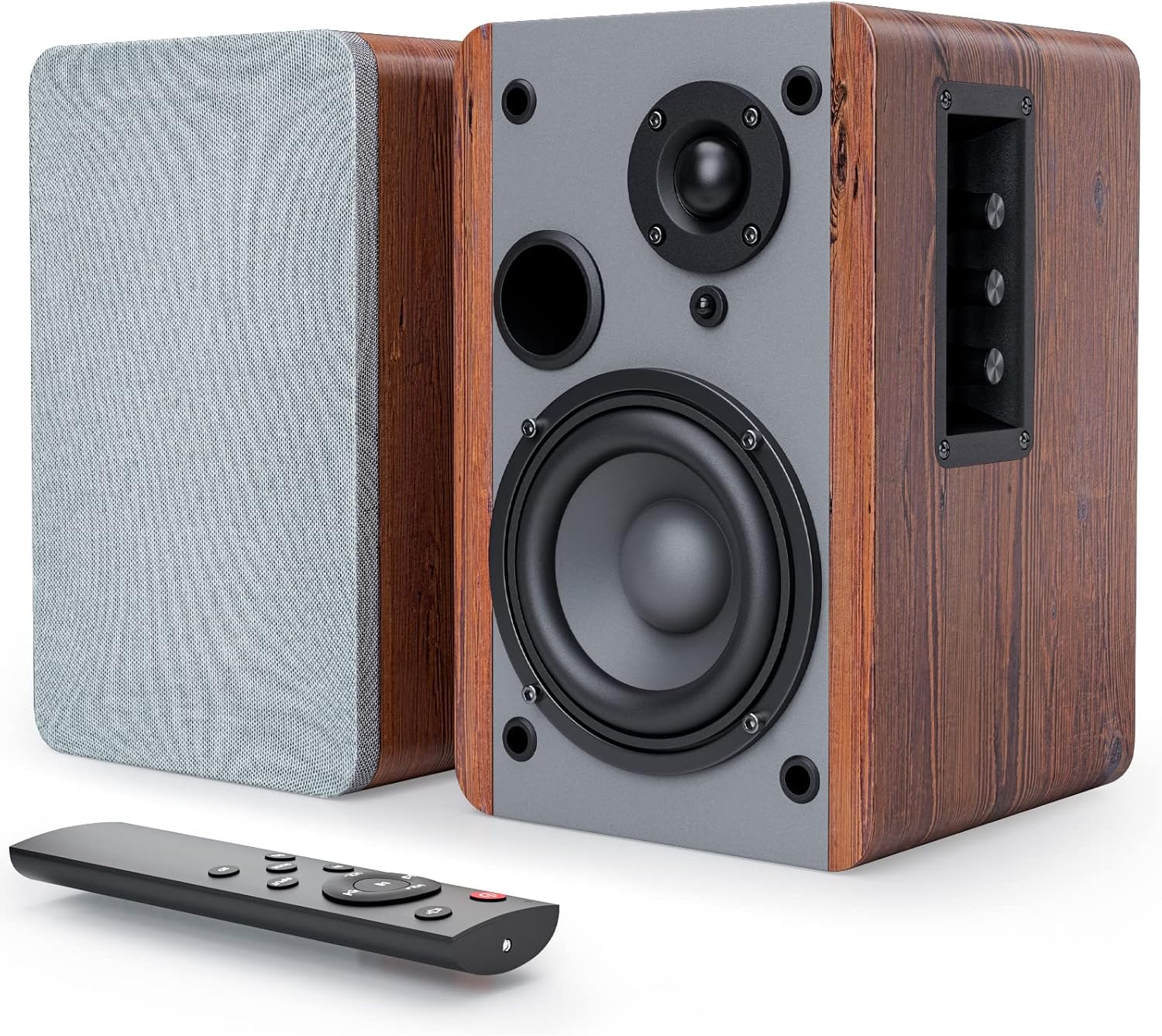 Premium Bluetooth Bookshelf Speakers - Rich 60W Sound