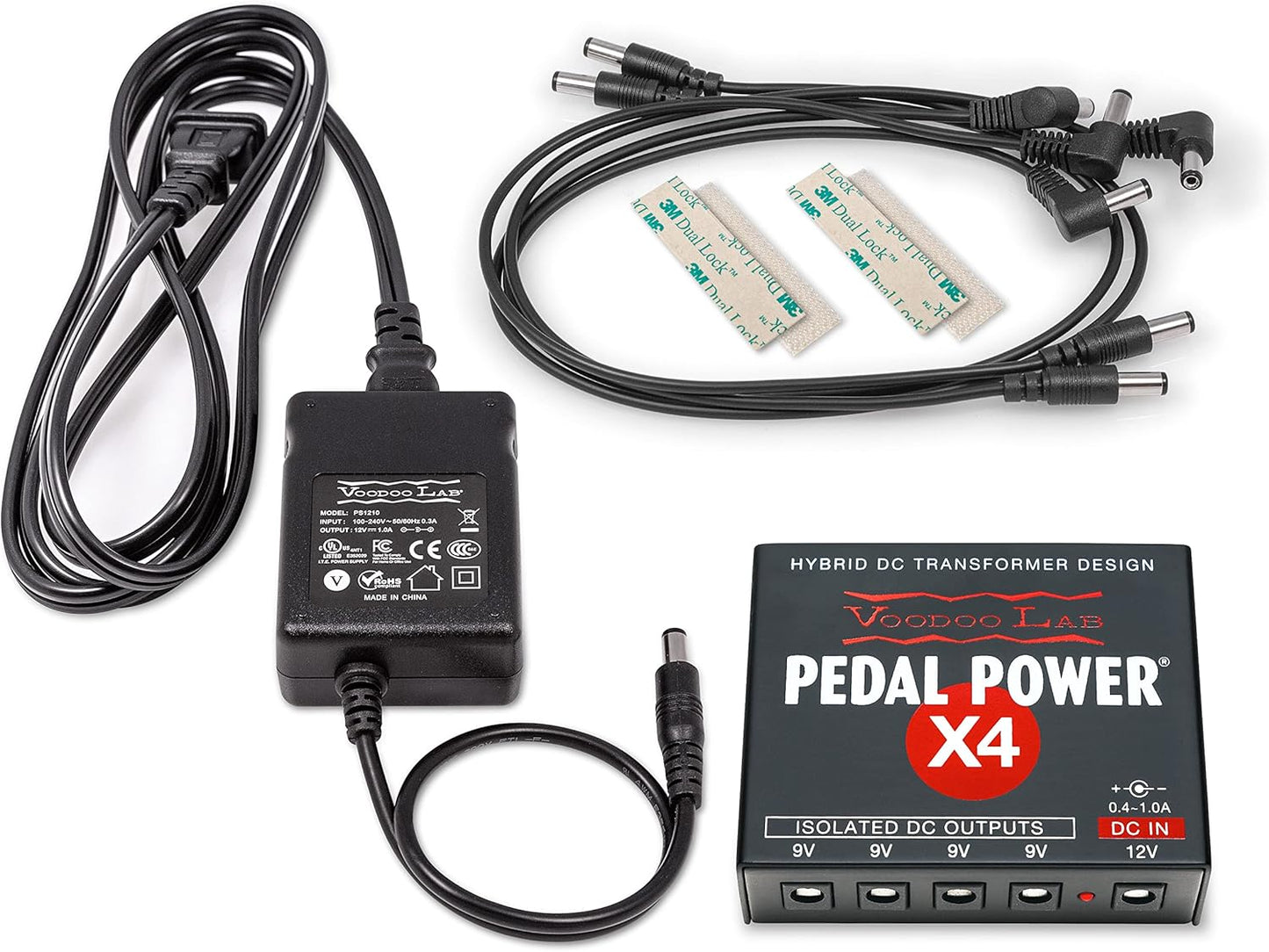 Voodoo Lab Pedal Power X4 Isolated Power Supply for Musicians