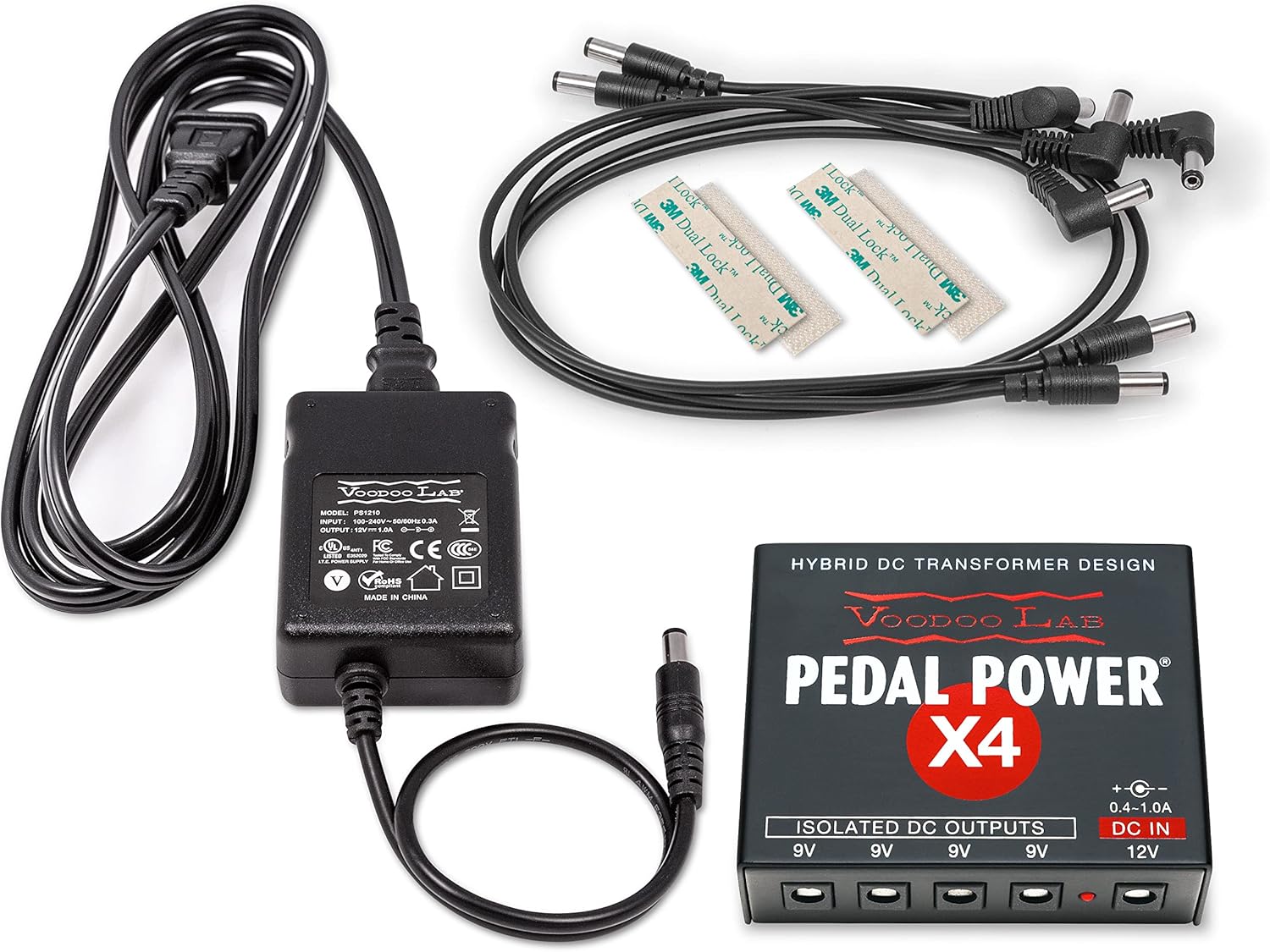 Voodoo Lab Pedal Power X4 Isolated Power Supply for Musicians