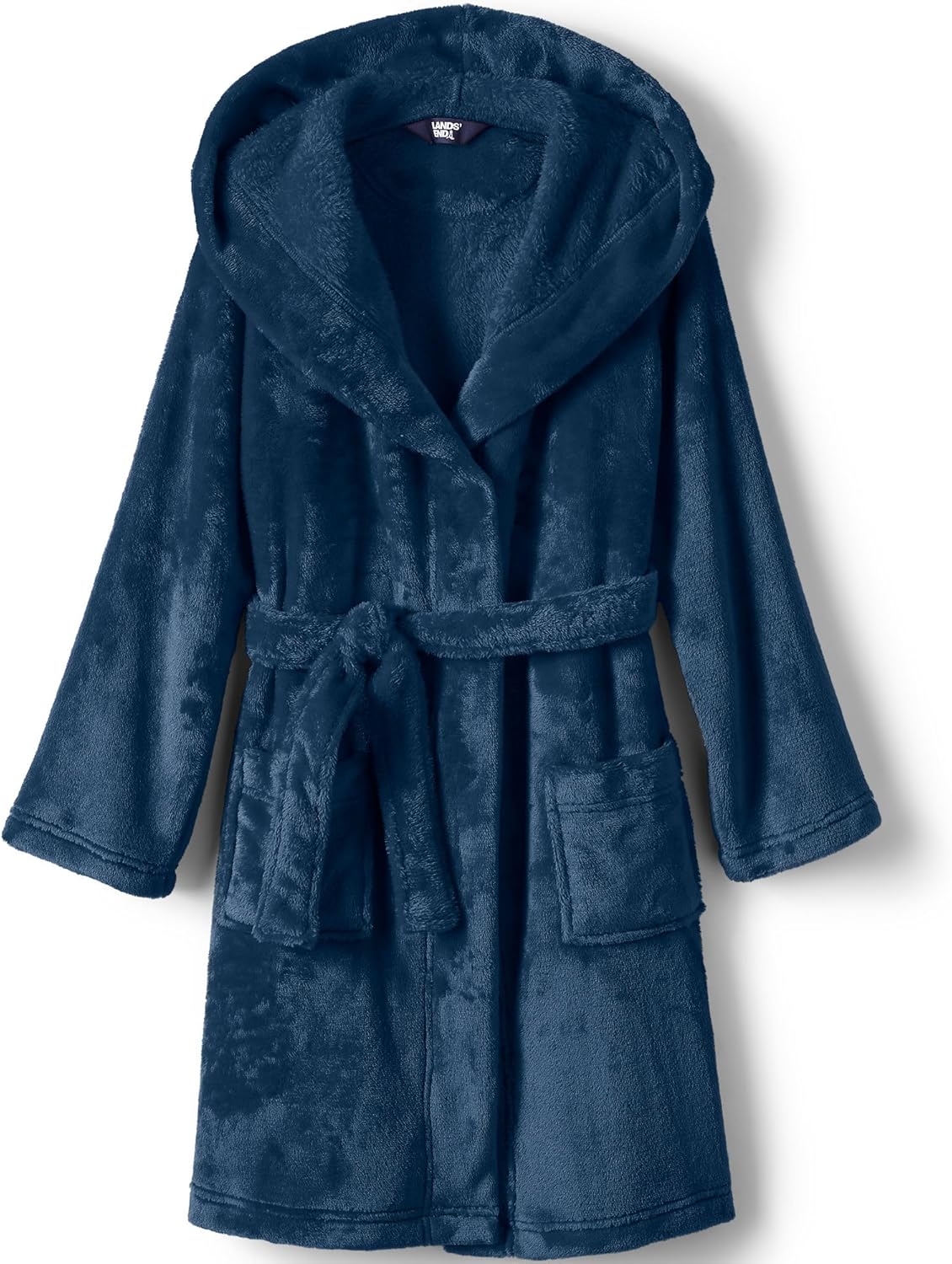 Cozy Kids Hooded Fleece Solid Robe for Ultimate Comfort