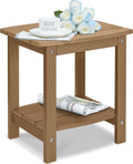 HIPS Adirondack Small Double Layer Side Table - Weatherproof Patio