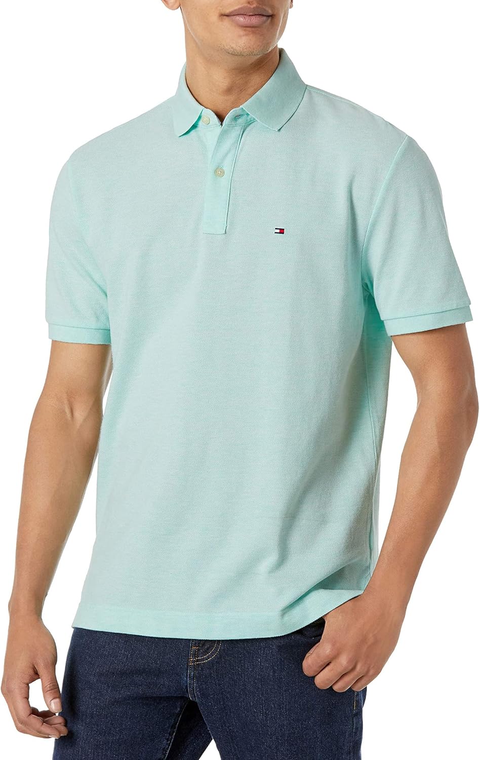 Tommy Hilfiger Men's Short Sleeve Cotton Pique Polo Shirt Review