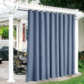 Outdoor Blackout Curtains for Patio W 150 x L 95 - Weather Resistant
