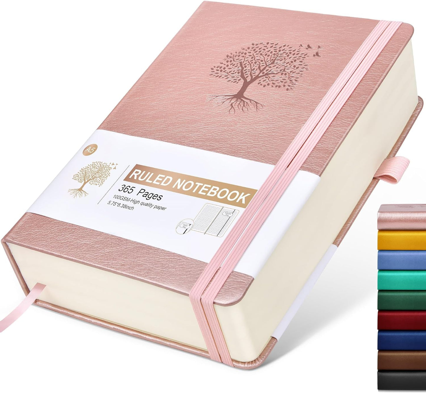 365-Day Romantically Pink Journal by Ansopu