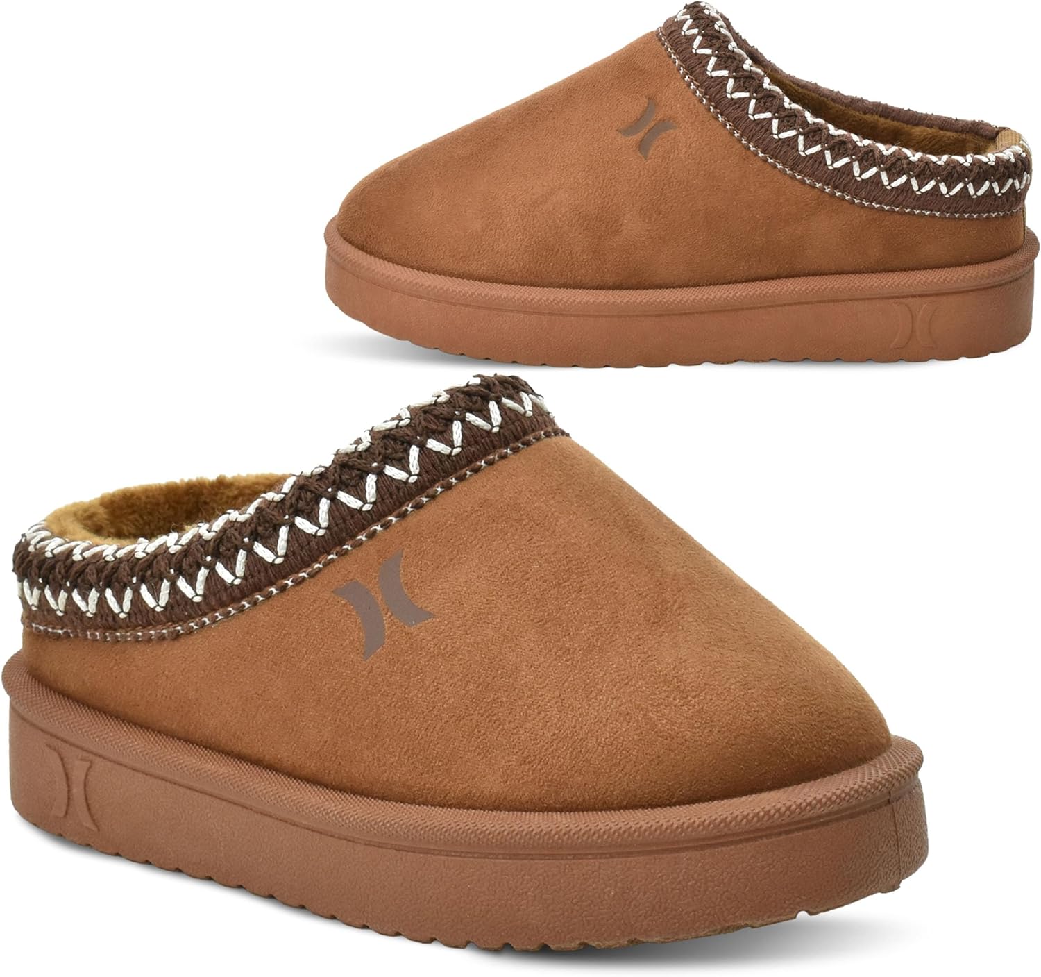 Hurley Kids Modi Slippers - Cozy Slip-On Clogs for Winter