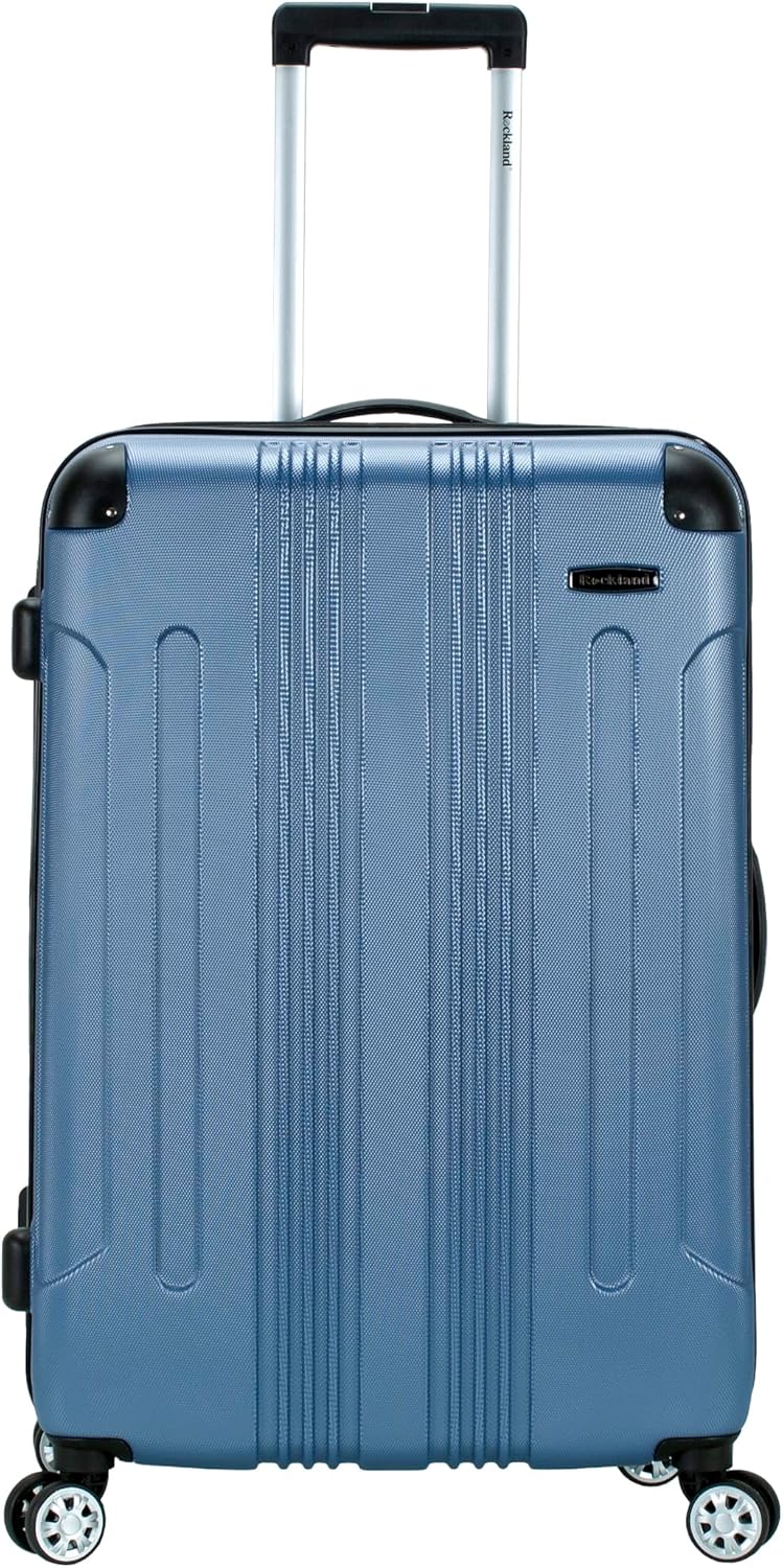 Rockland London Hardside Expandable Luggage with Spinner Wheels