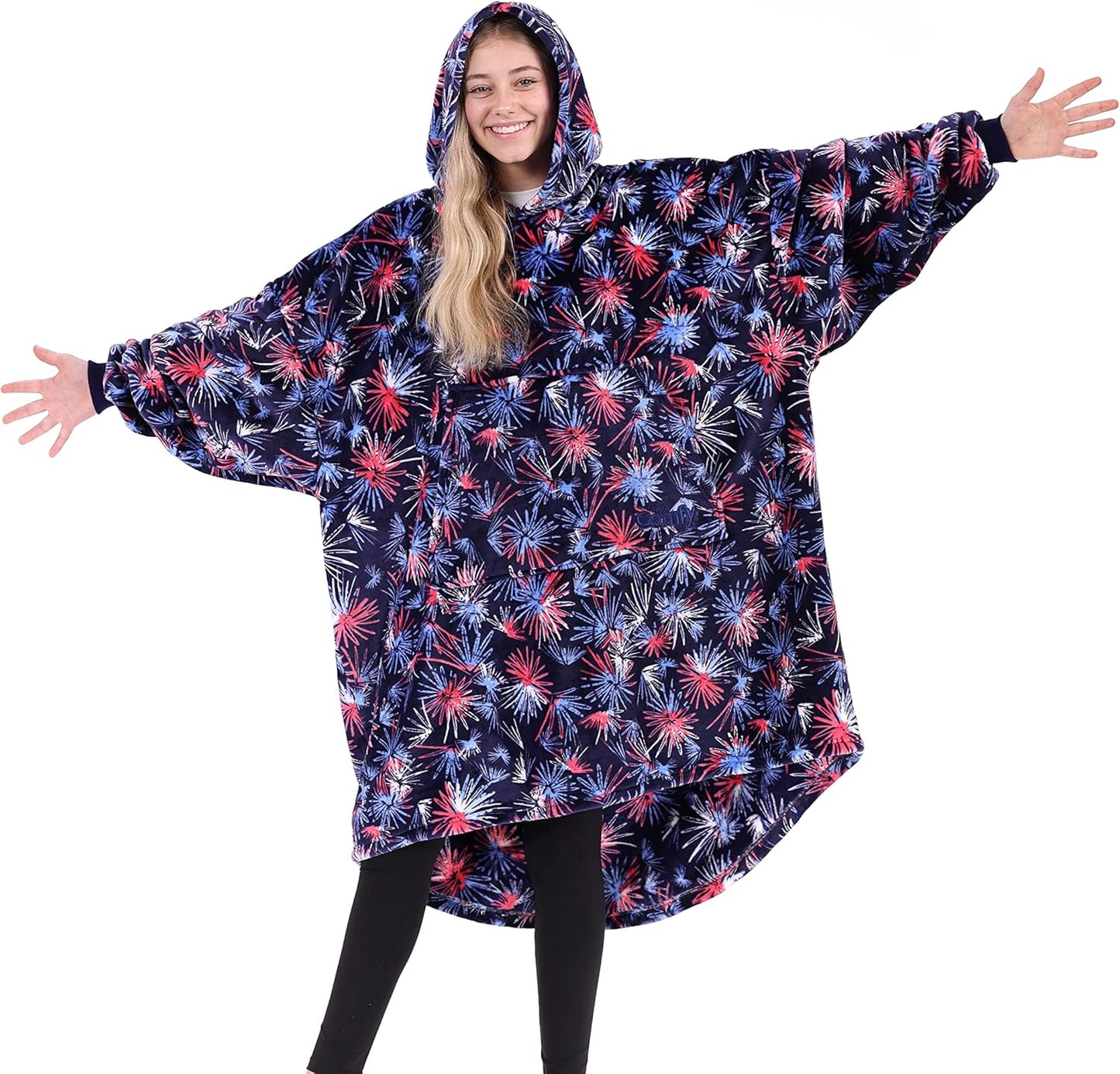 The Comfy Dream Oversized Light Microfiber Wearable Blanket