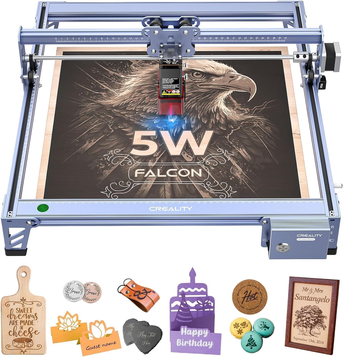 Creality Falcon 5W Laser Engraver Machine for Precision Cutting