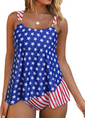 RXRXCOCO Women Tankini Bathing Suits for Plus Size Comfort