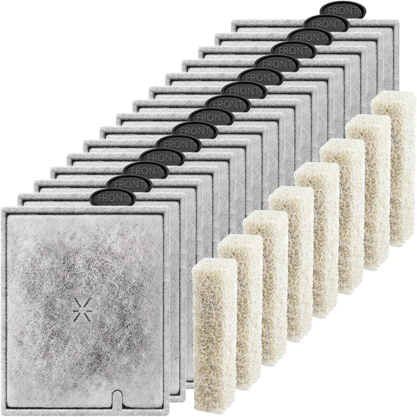 16 Pack Large Aquarium Filter Cartridges for Aqueon Filters