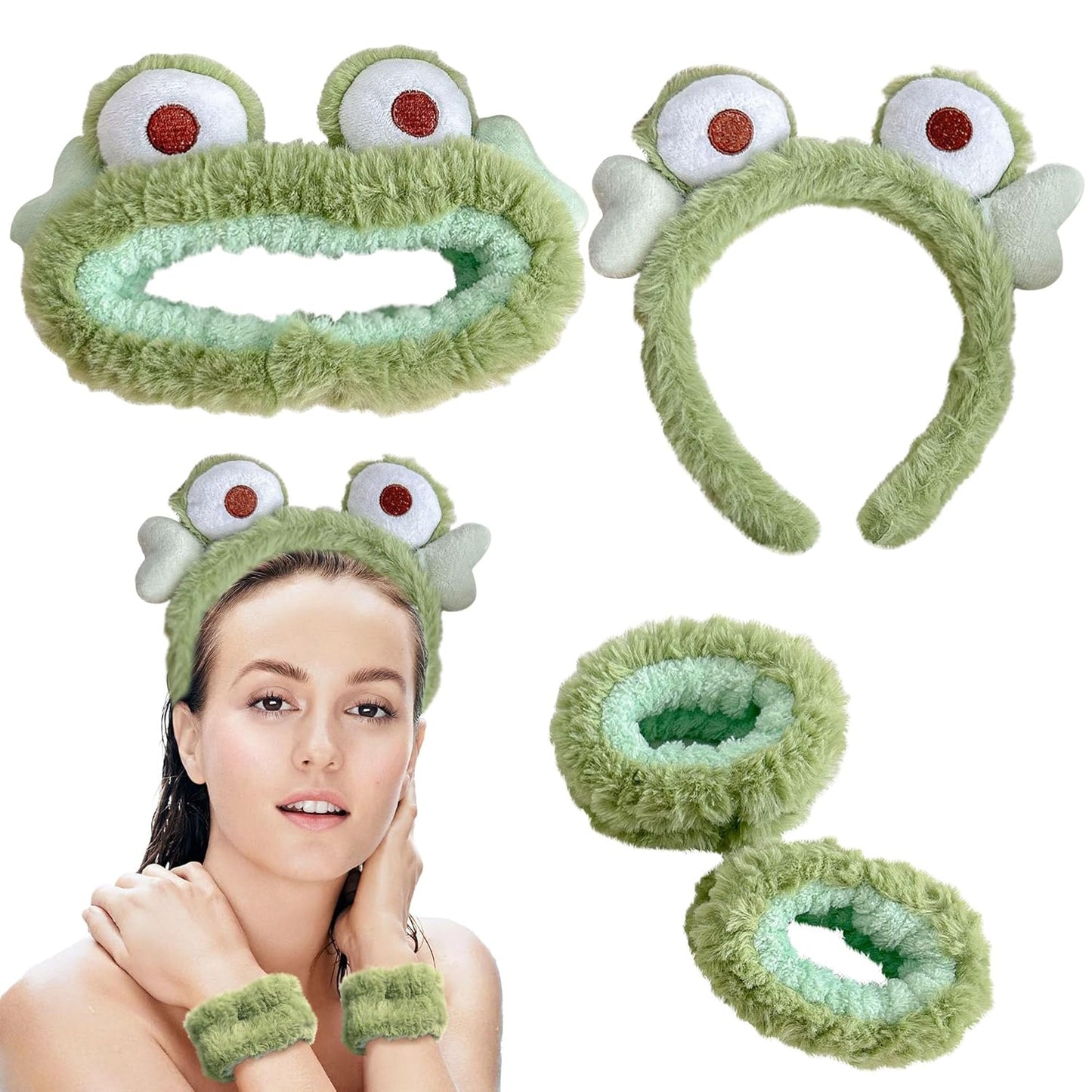 Cute Frog Spa Set for Face Washing