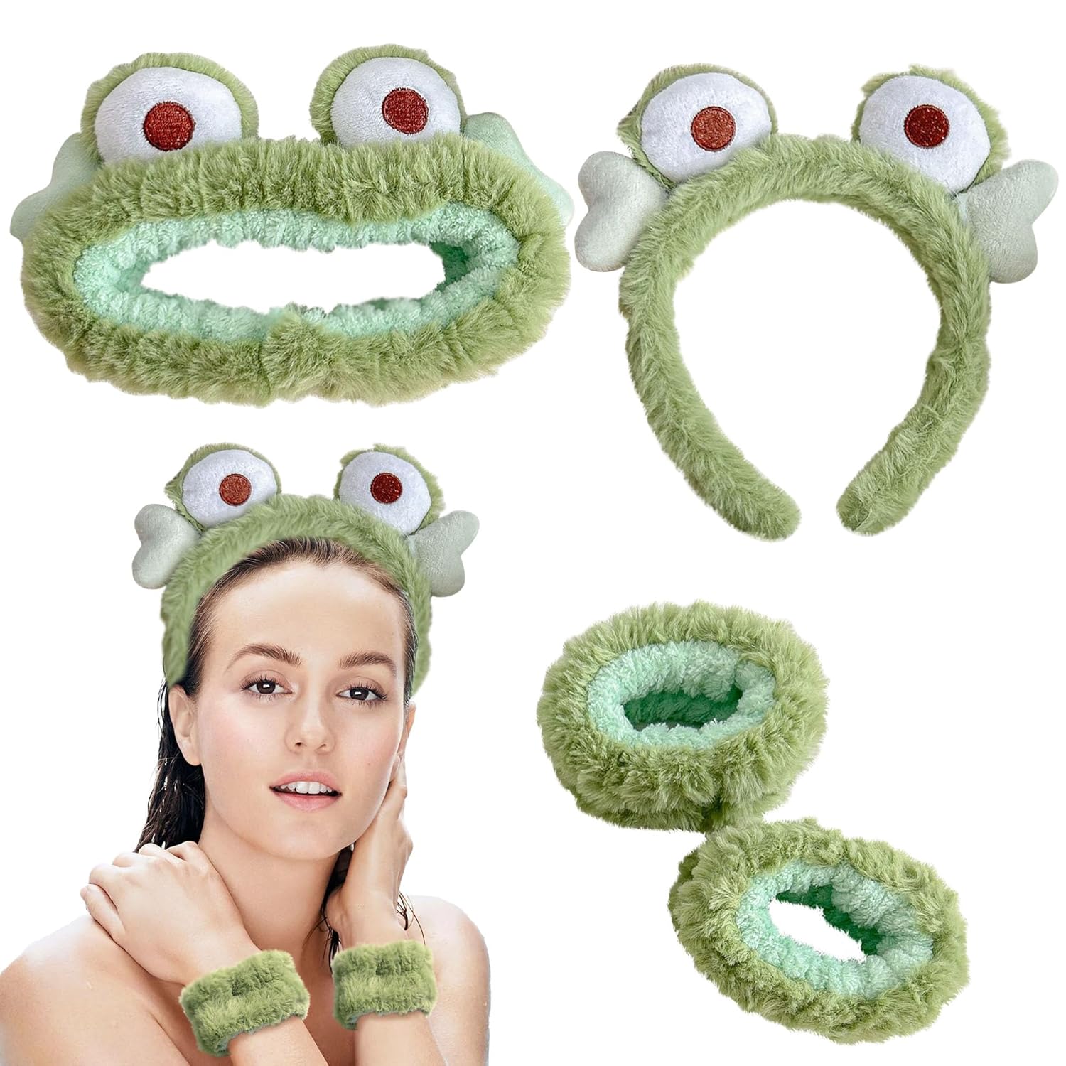 Cute Frog Spa Set for Face Washing